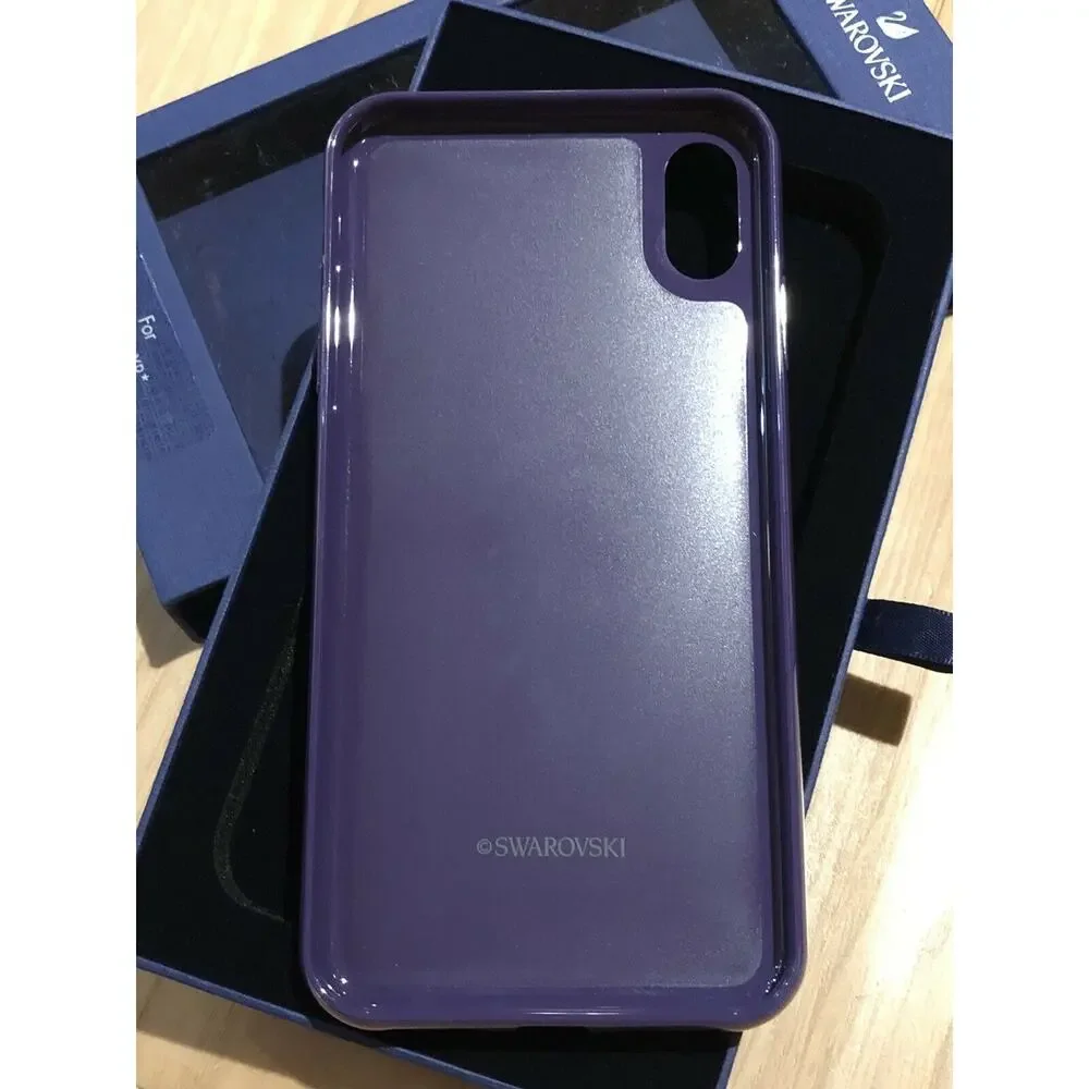 Swarovski Glam Rock smartphone case for iPhone X/XS in Purple